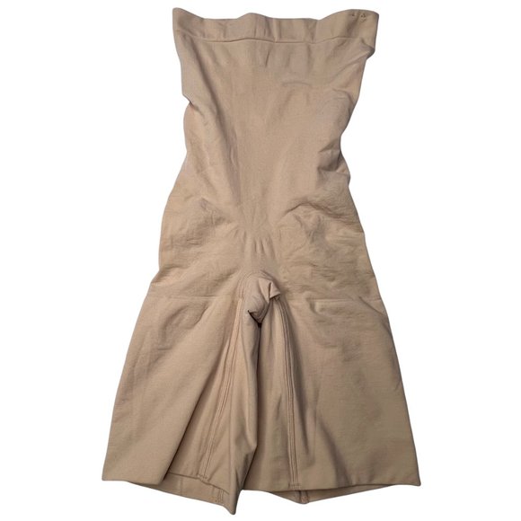 SPANX Higher Power Short Tummy Control High-Waisted Power Short 2745 Soft Nude M - Picture 2 of 11